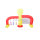 Customized sports children 3in1 inflatable football bowling